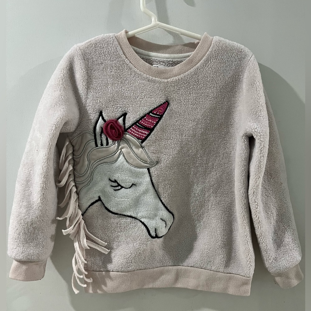 Epic Threads Girls' Unicorn Sweatshirt, size 5